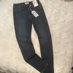 Nature denim skinny mid rise jeans